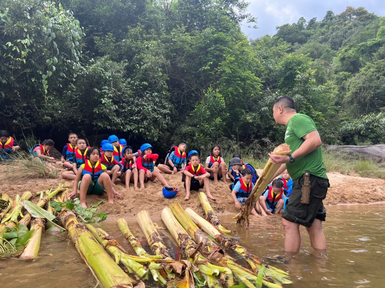 Chương trình tại TEAM C CAMP là môi trường tuyệt vời giúp con phát triển cân bằng
